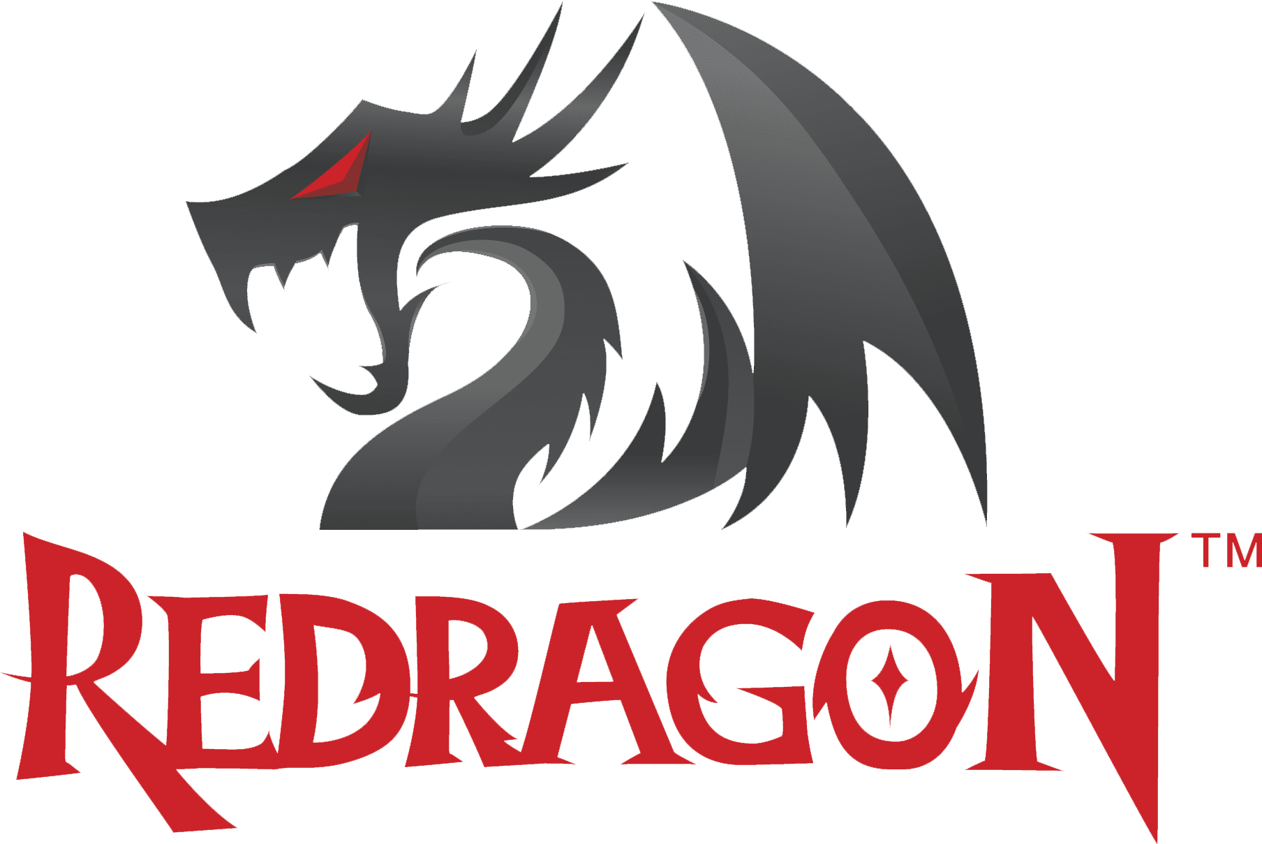 Redragon Logo Red - Redragon P006 Kunlun Gaming Mouse Pad (extra Large-size) - Transparent PNG Free Download | PNGio