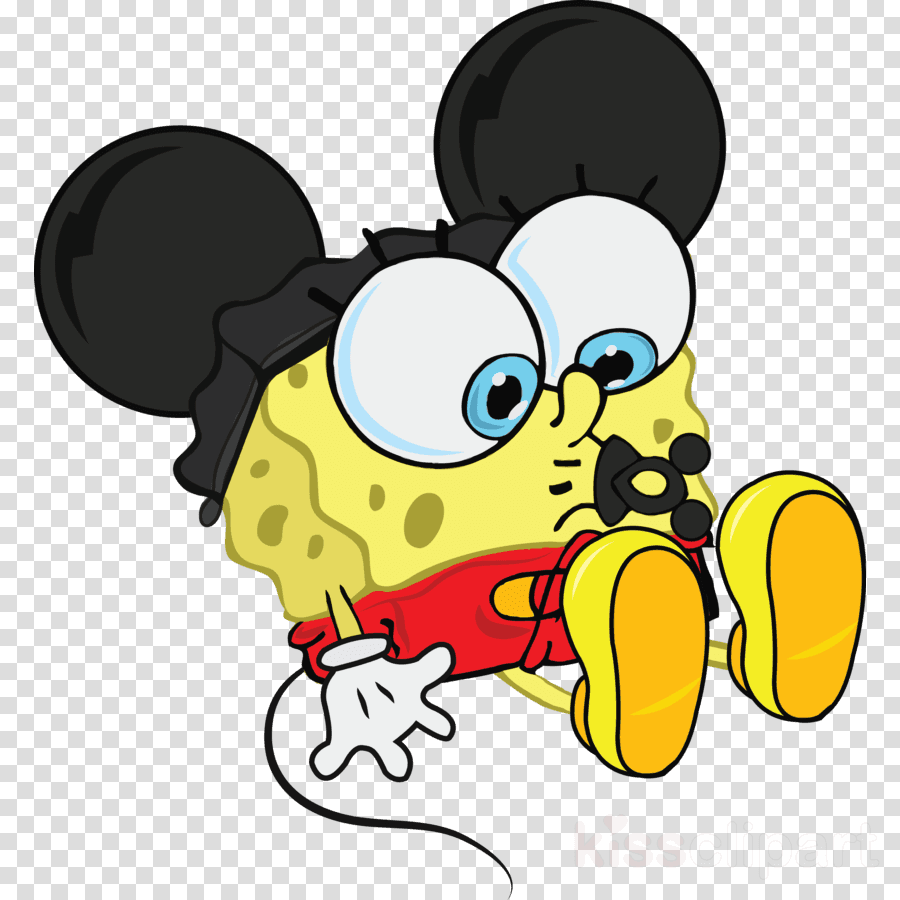 Baby Spongebob Clipart Patrick Star Squidward Tentacles - Spongebob Baby Mickey Mouse - Transparent PNG Free Download | PNGio