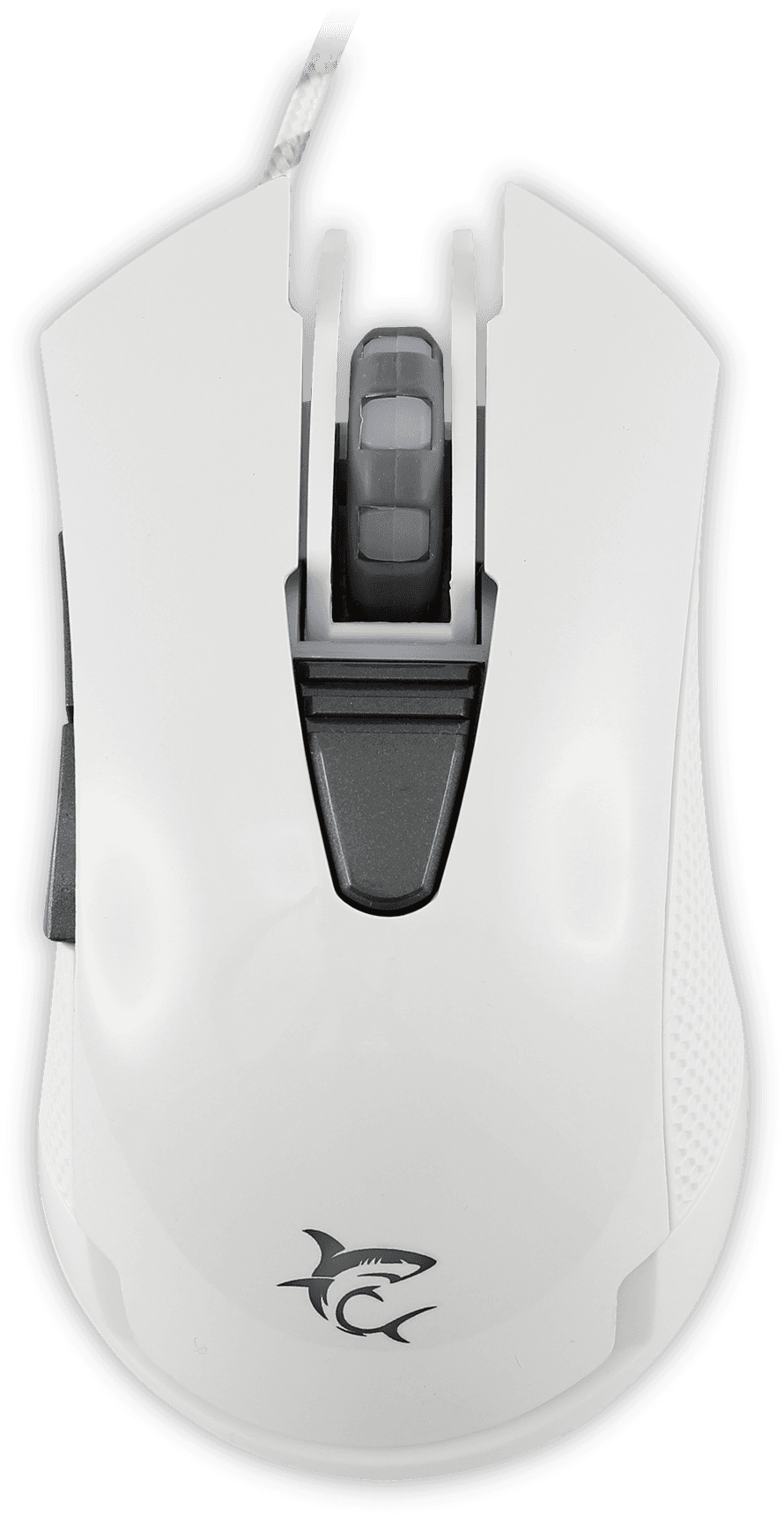 Miš Gm-1603 Genghis Khan Bijeli / 4800 Dpi - White Shark Mouse Genghis Khan - Transparent PNG Free Download | PNGio