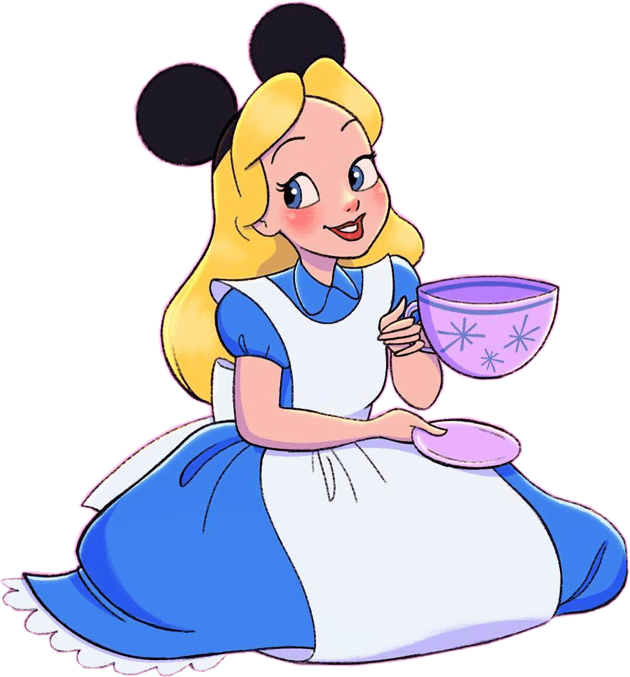 Image Royalty Free Library Aliceinwonderland Mickeyears - Disney Princesses Wearing Mickey Mouse Hats - Transparent PNG Free Download | PNGio
