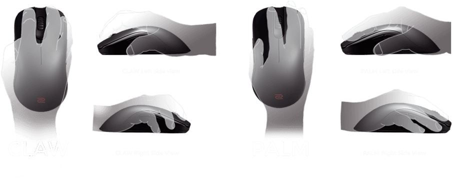 Features - Zowie Mouse Size Comparison - Transparent PNG Free Download | PNGio