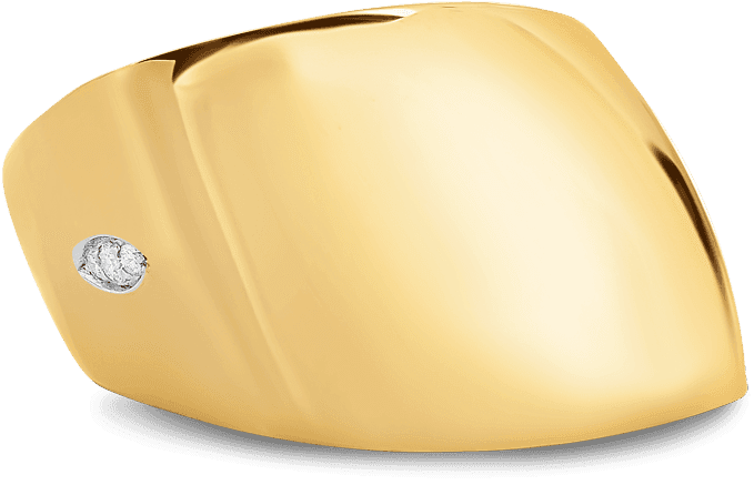 Roberto Coin Golden Gate 18k Yellow Gold And - Mouse - Transparent PNG Free Download | PNGio