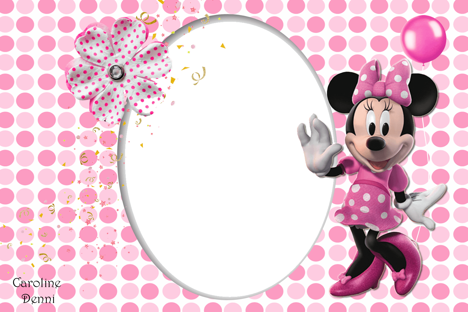 1500 X 1000 8 - Pink Cut Out Minnie Mouse - Transparent PNG Free Download | PNGio