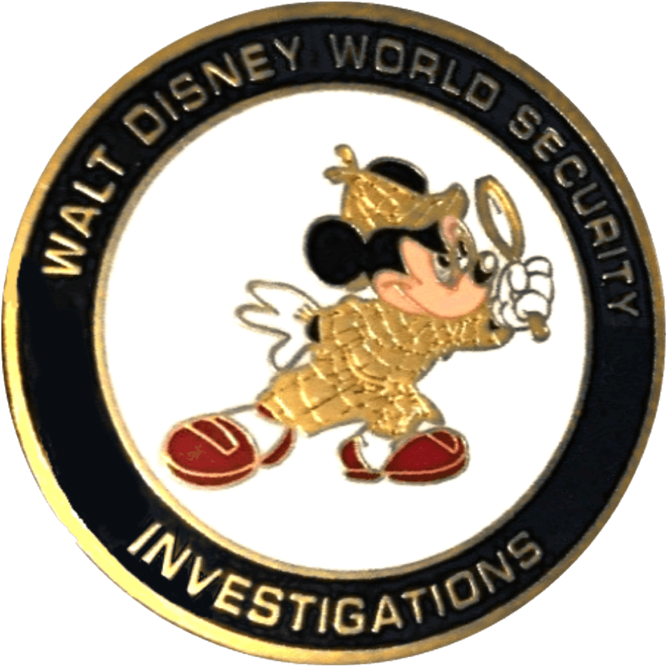 A Sherlockian Challenge Coin From Walt Disney World - Mickey Mouse - Transparent PNG Free Download | PNGio