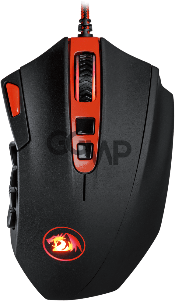 Redragon Firestorm - Redragon Mouse Perdition - Transparent PNG Free Download | PNGio