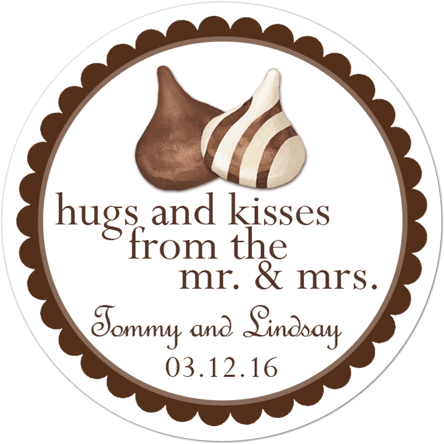 Hershey Hugs And Kisses Personalized Sticker - Baby Minnie Mouse Drawing - Transparent PNG Free Download | PNGio