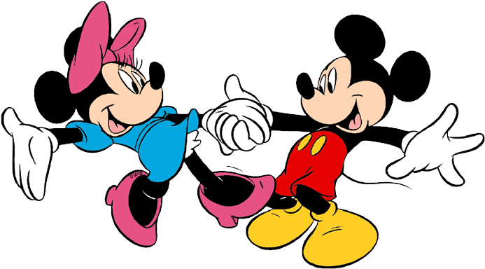 Mickey & Minnie Mouse Clip Art 4 - Mickey Dancing - Transparent PNG Free Download | PNGio
