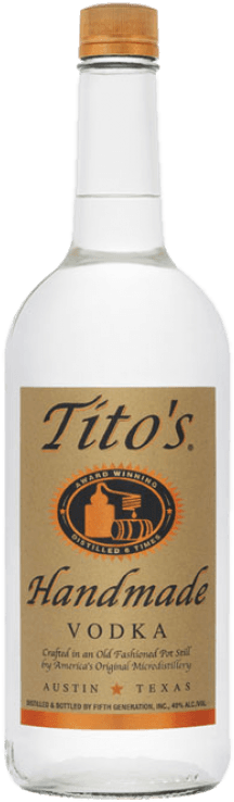 Move Mouse To Zoom - Tito's Handmade Vodka - Transparent PNG Free Download | PNGio