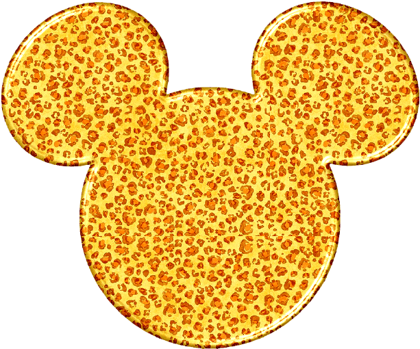Disney Mickey Mouse Ears Leopard Print Clipart - Animal Print Mickey - Transparent PNG Free Download | PNGio