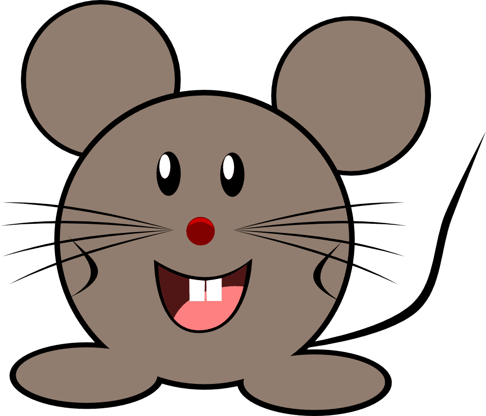 Mouse Animal Cool Clipart - Mus Bilder - Transparent PNG Free Download | PNGio