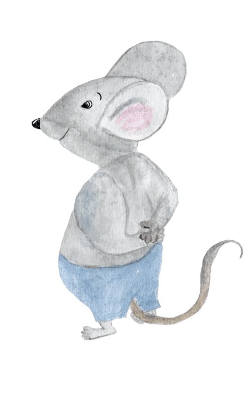 Mouse, Tubes, Png - Watercolor Painting - Transparent PNG Free Download | PNGio