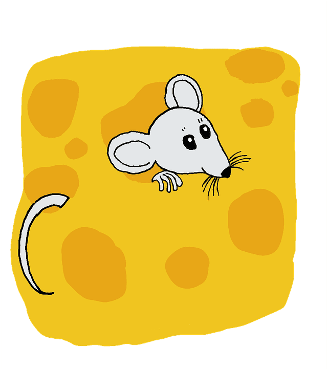 Rat, Mouse, Cheese, Animal, Mammal, Rodent, Cartoon - Maus Im Käse Comic - Transparent PNG Free Download | PNGio