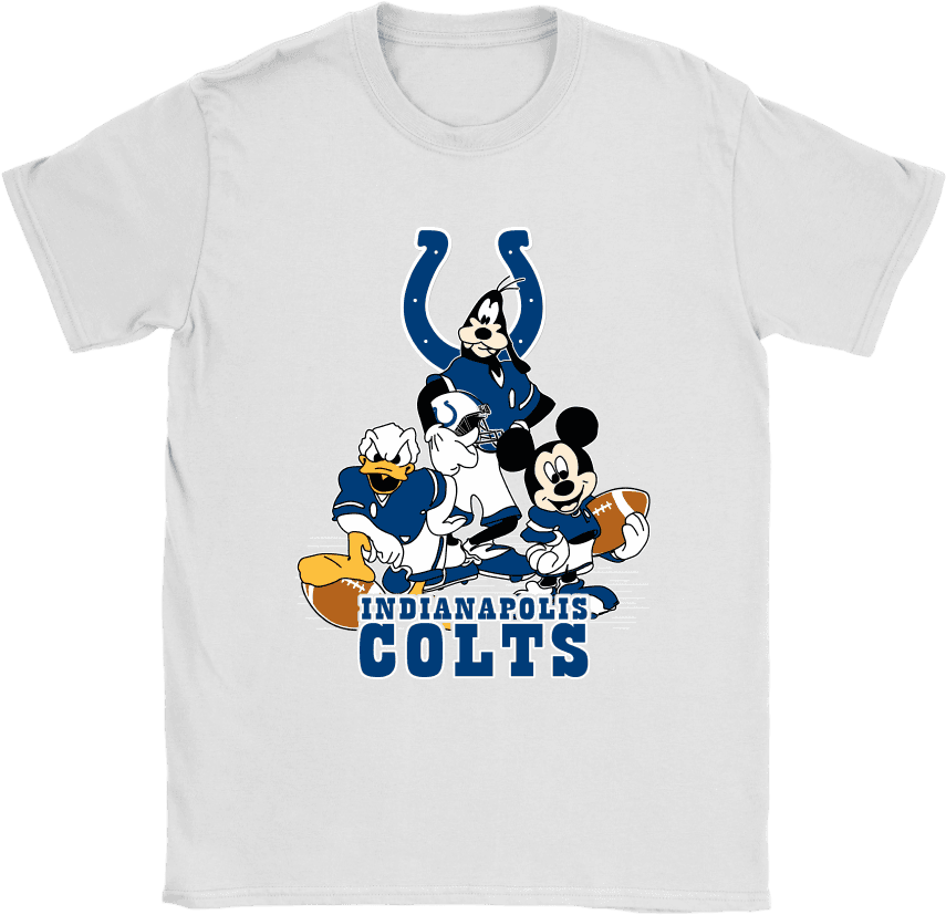 Mickey Mouse Nfl Indianapolis Colts American Football - Nfl T Shirt Kansas City Chiefs - Transparent PNG Free Download | PNGio
