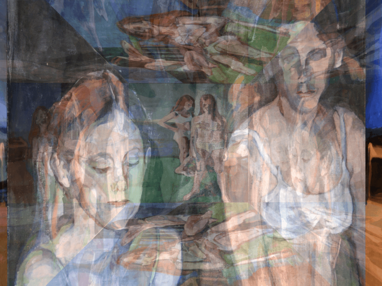 Memory Palace Artwork Adapted From Paintings By Sherry - Modern Art - Transparent PNG Free Download | PNGio
