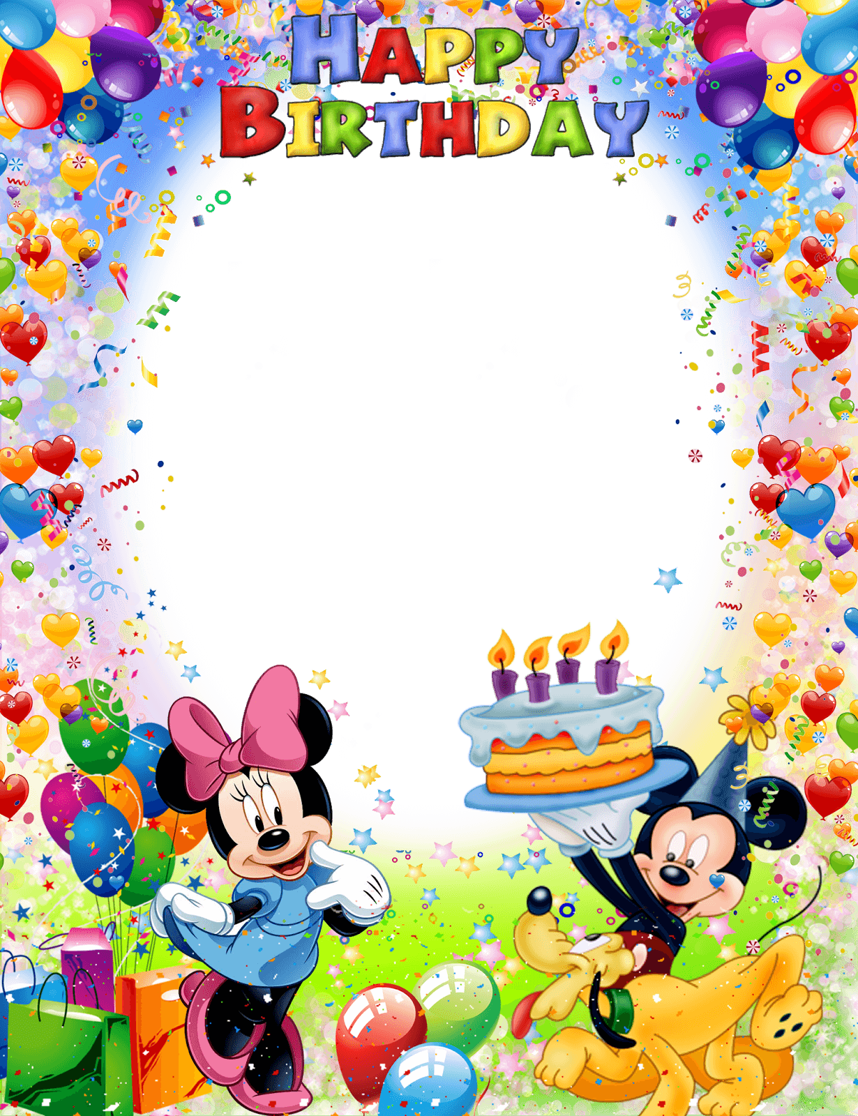 Coleção De Quadros De Fotos Com O Mickey Mouse - Roommates Mickey & Friends - Minnie Mouse Peel - Transparent PNG Free Download | PNGio