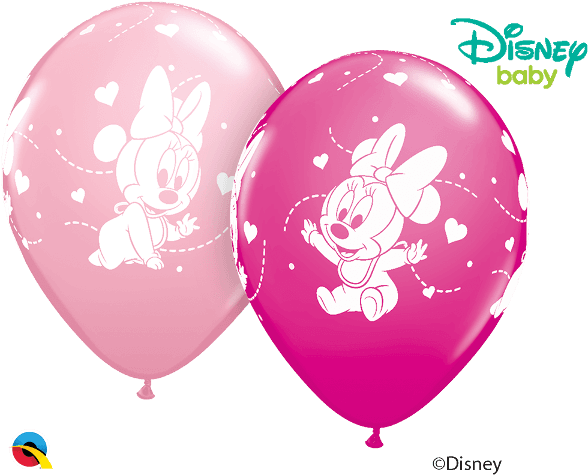 Baby Minnie Mouse Hearts - Mminnie Baby Png - Transparent PNG Free Download | PNGio