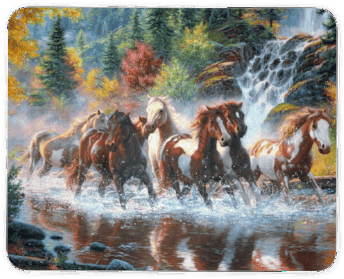 Forest Wild Horses - Horses 5d - Transparent PNG Free Download | PNGio