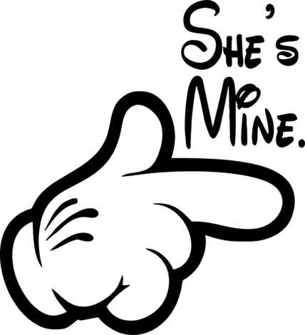 Hands Mickey Mouse Swag Png - He Is Mine Png - Transparent PNG Free Download | PNGio