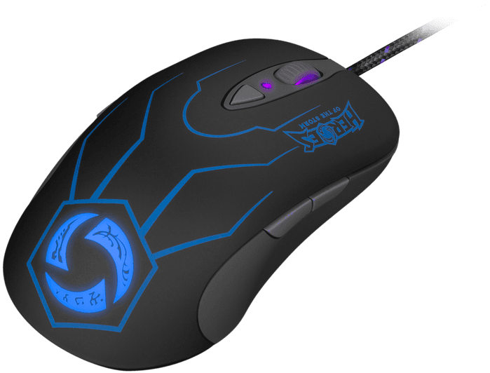 Steelseries Gaming Mouse Sensei Heroes Of The Storm - Steelseries Heroes Of The Storm - Transparent PNG Free Download | PNGio
