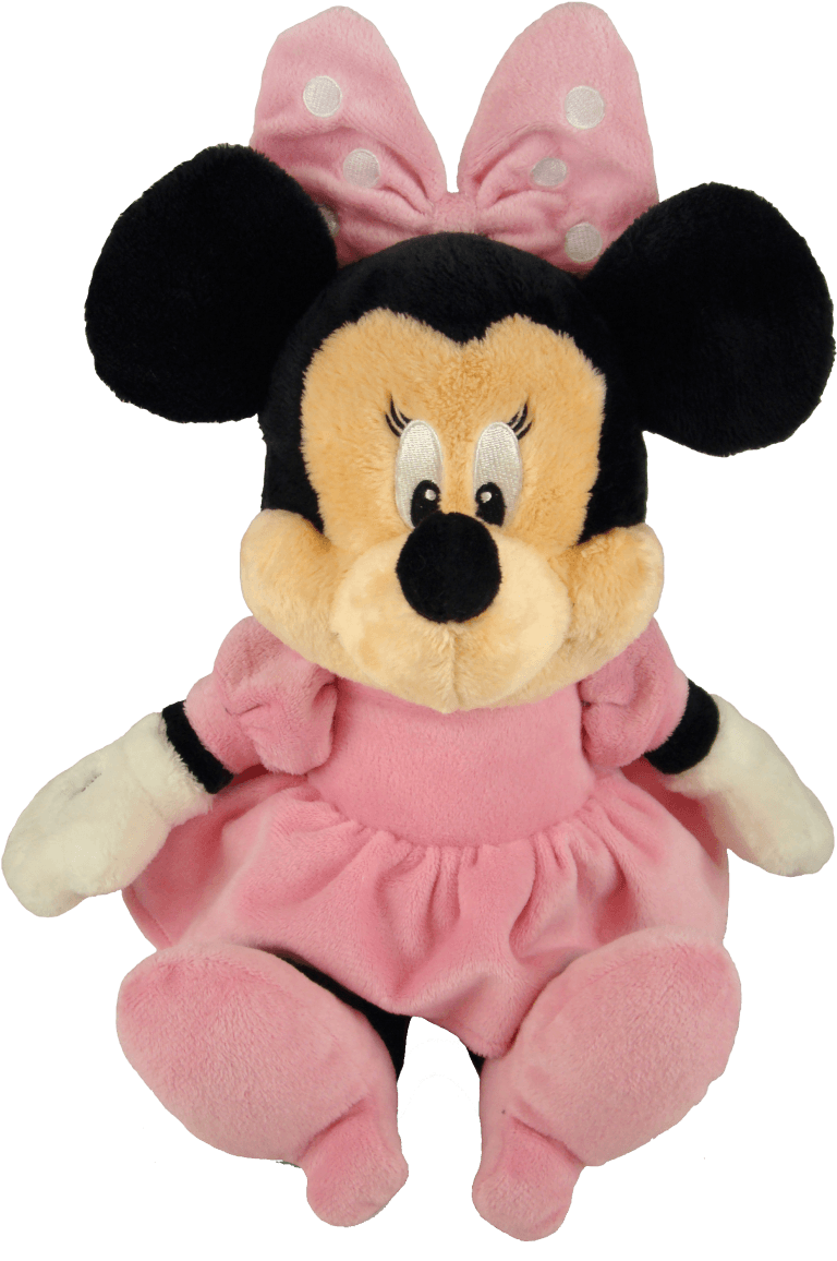 Minnie Mouse Plush With Chime - Transparent PNG Free Download | PNGio