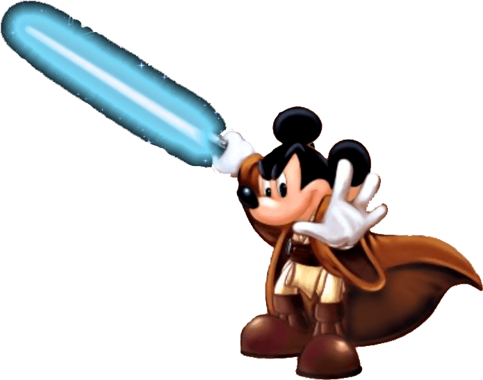Mickey Mouse Star Wars Clipart 2 By Dalton - Mickey Star Wars Clipart - Transparent PNG Free Download | PNGio