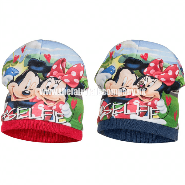 Mickey & Minnie Mouse Hat, Red - Bonnet Fashionista Fille Minnie 52 Cm - Transparent PNG Free Download | PNGio