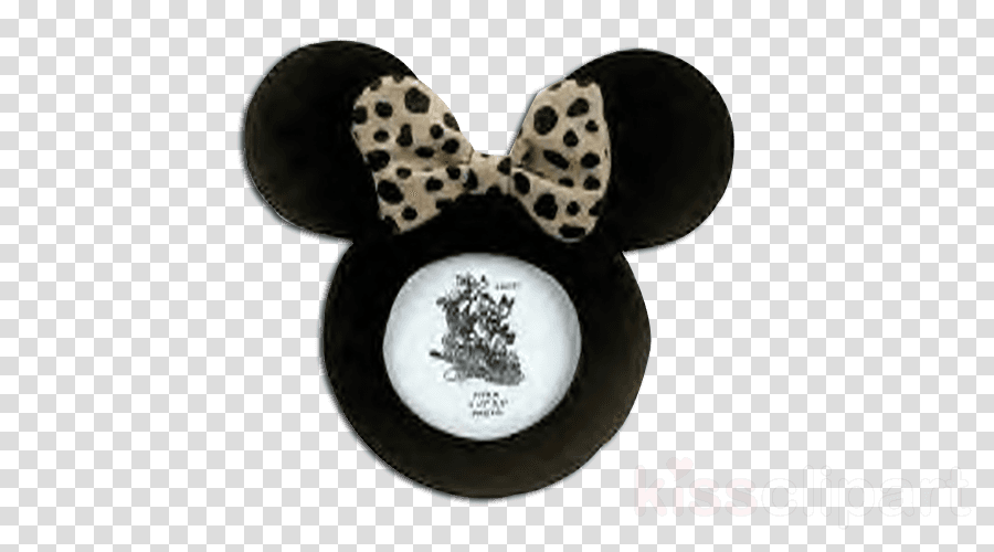 Disney's Plush Minnie Mouse Ears Picture Frame Clipart - Ball With Transparent Background - Transparent PNG Free Download | PNGio