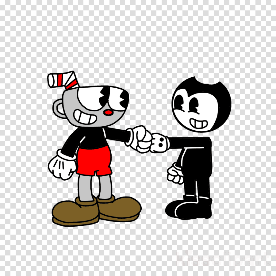 Cuphead And Bendy Clipart Cuphead Bendy And The Ink - Transparent PNG Free Download | PNGio
