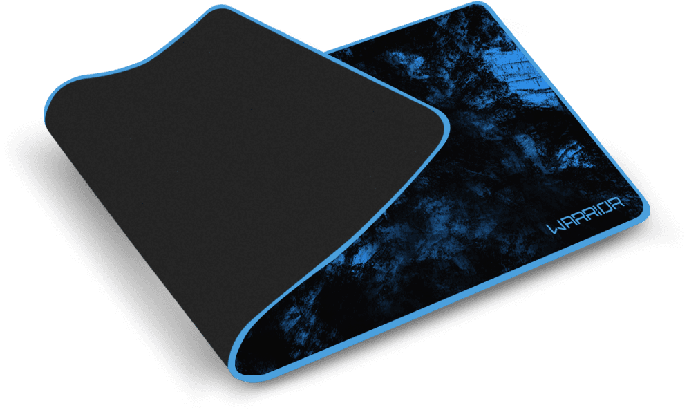 Mouse Pad Para Teclado E Mouse Azul Warrior - Transparent PNG Free Download | PNGio