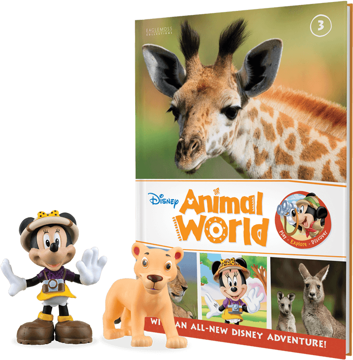 Giraffe Book Plus Ranger Minnie Mouse And Tessa The - Transparent PNG Free Download | PNGio