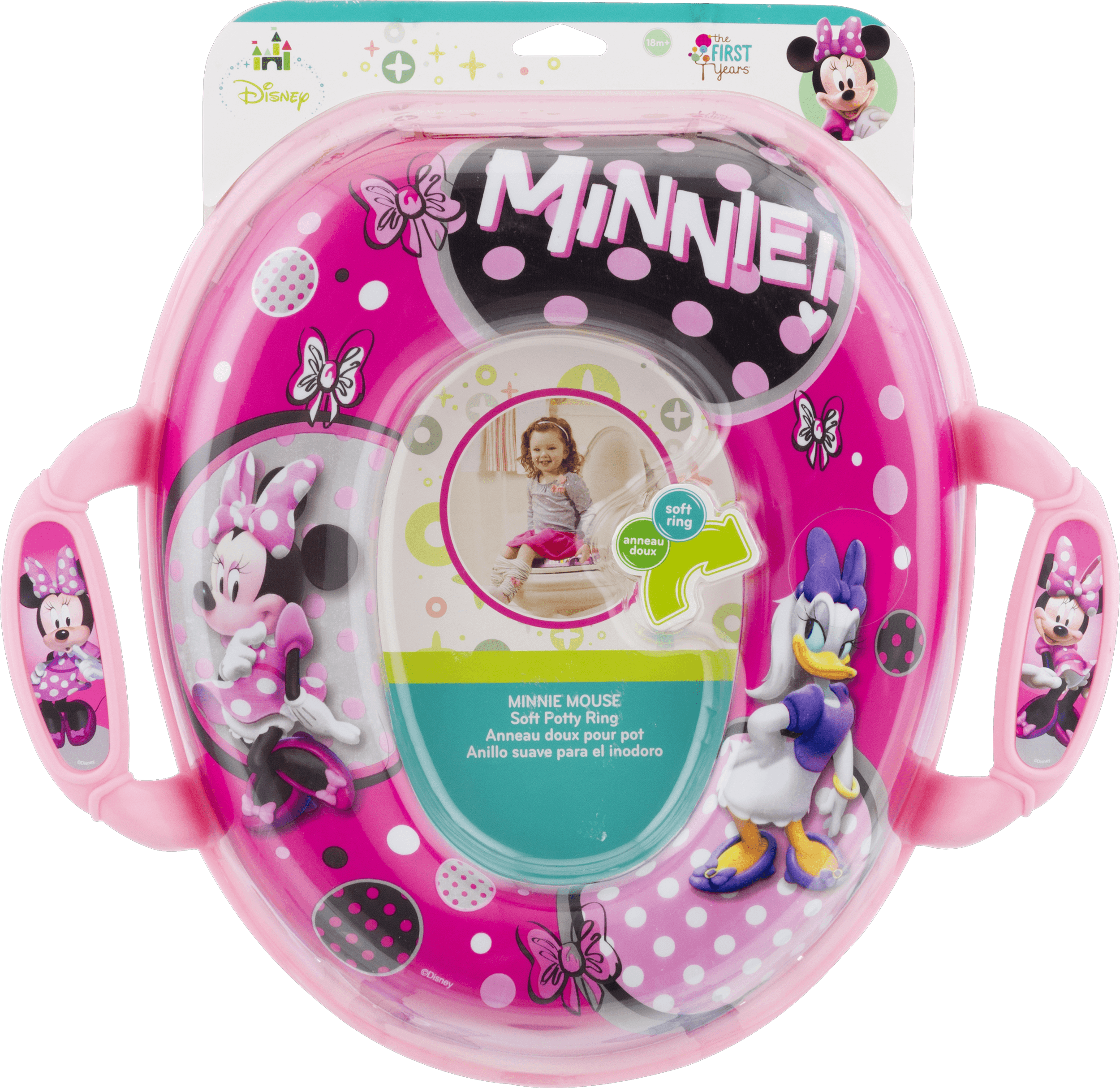 The First Years Disney Minnie Mouse Soft Potty Ring - Inflatable - Transparent PNG Free Download | PNGio