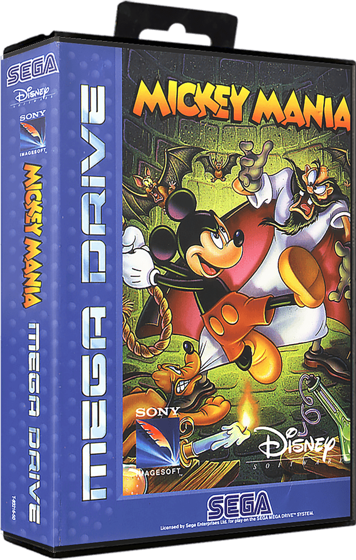 Mickey Mania - Mickey Mania Mega Drive Cover - Transparent PNG Free Download | PNGio