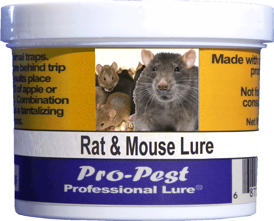 Pro Pest Rat & Mouse Lure Prof 8 Oz Jars 8ct - Rat - Transparent PNG Free Download | PNGio