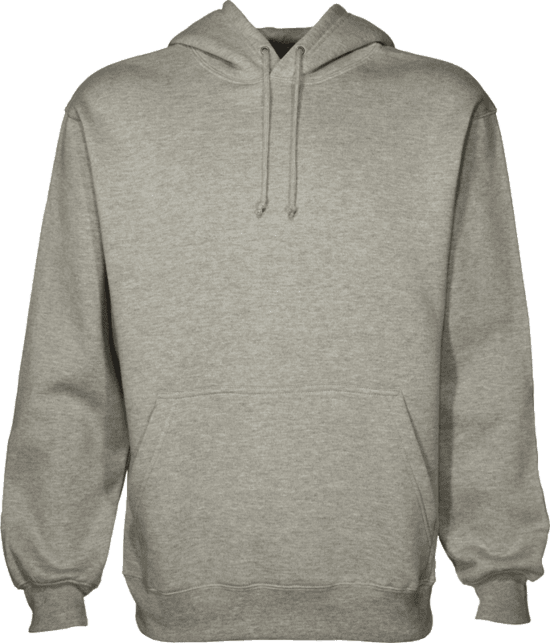 Larger Imagemove Mouse Over The Image To Magnify - Grey Hoodie Front And Back Png - Transparent PNG Free Download | PNGio