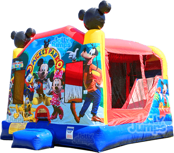 Clubhouse Combo Is Themed With Detailed Artwork Inside - Inflatable - Transparent PNG Free Download | PNGio