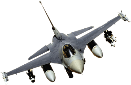 Military Png Hd - F-16 Fighting Falcon Rectangle Sticker - Transparent PNG Free Download | PNGio