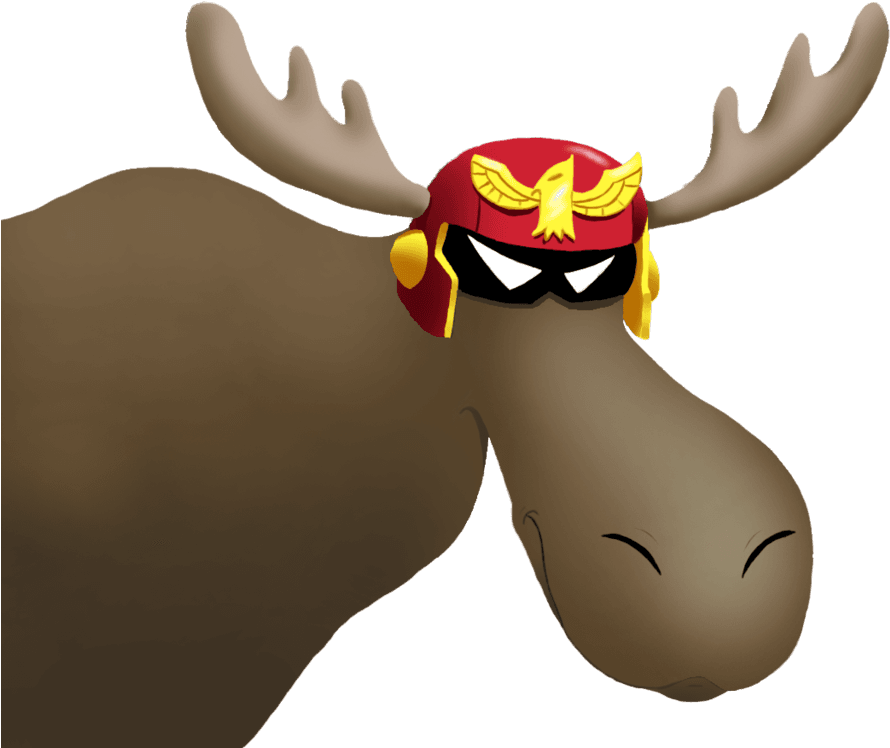 Show Ya Moose By Criticalhitsam - Show Me A Moose Captain Falcon - Transparent PNG Free Download | PNGio