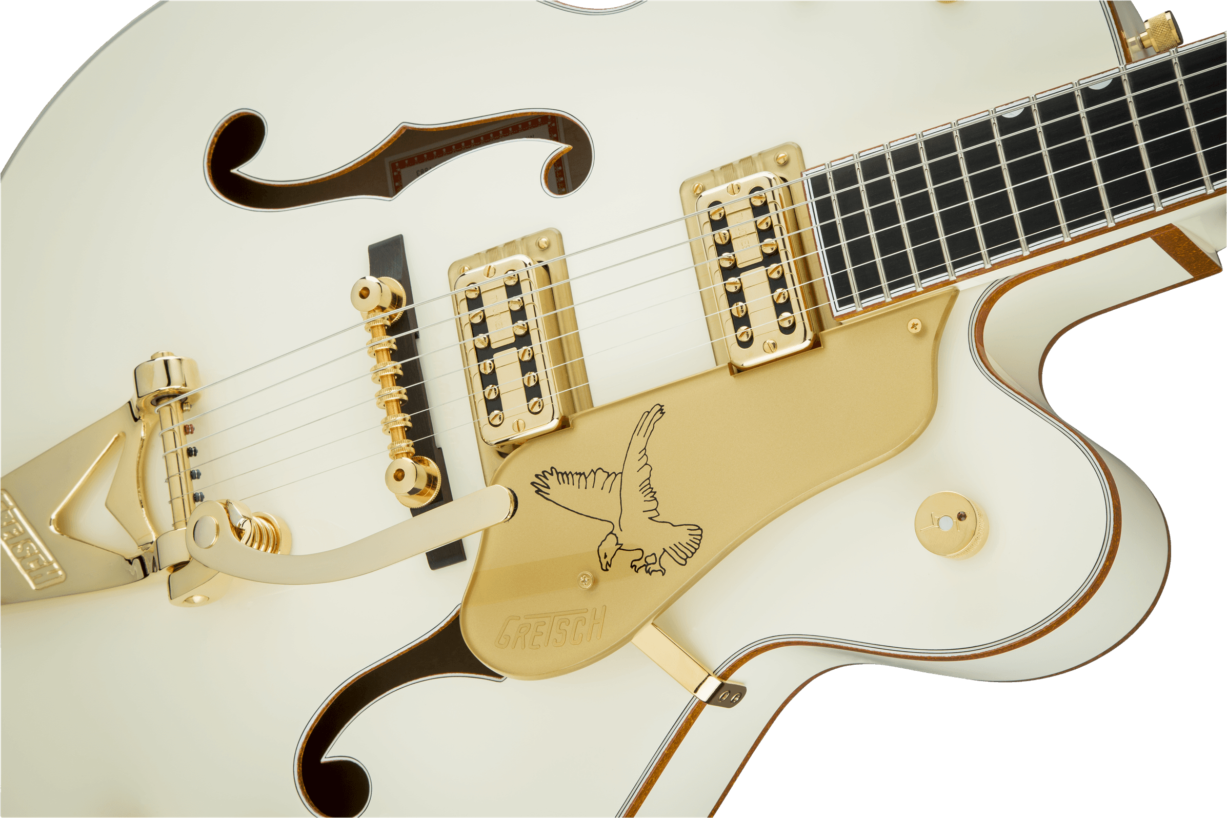 Local Dealers Online Dealers - Gretsch White Falcon Bigsby - Transparent PNG Free Download | PNGio