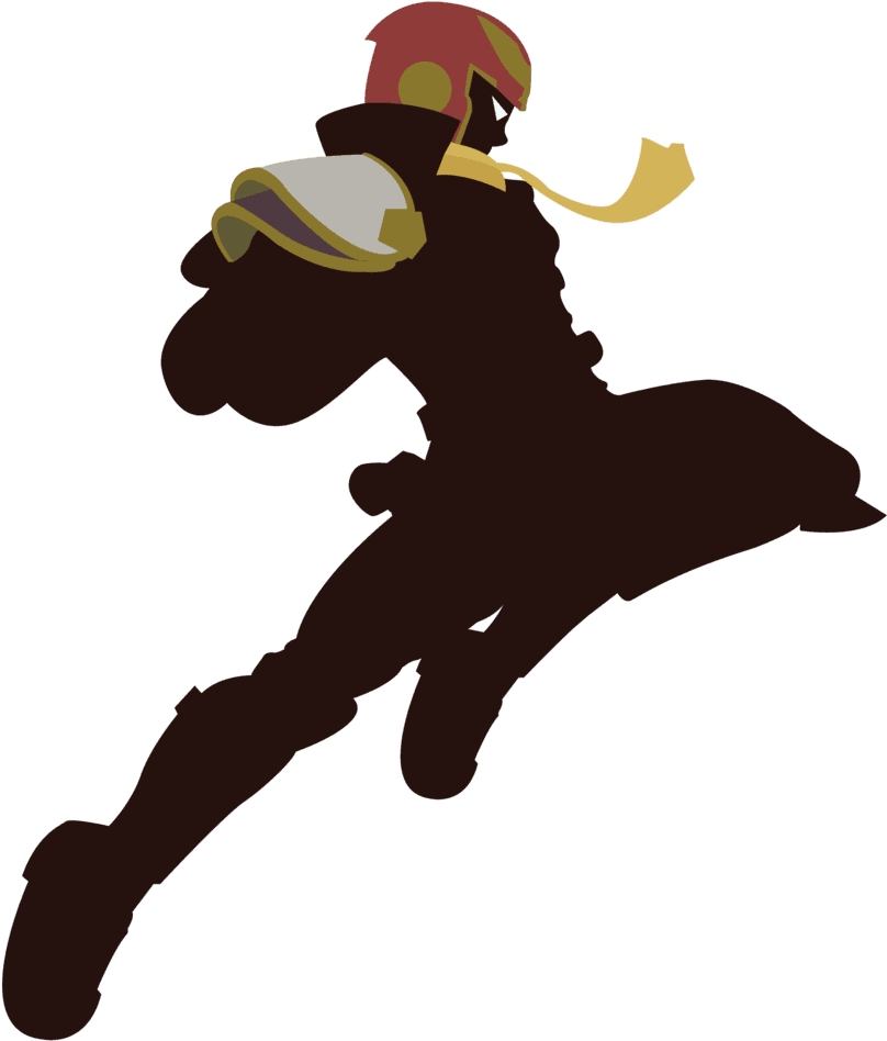 Captain Falcon - Captain Falcon Knee Of Justice - Transparent PNG Free Download | PNGio