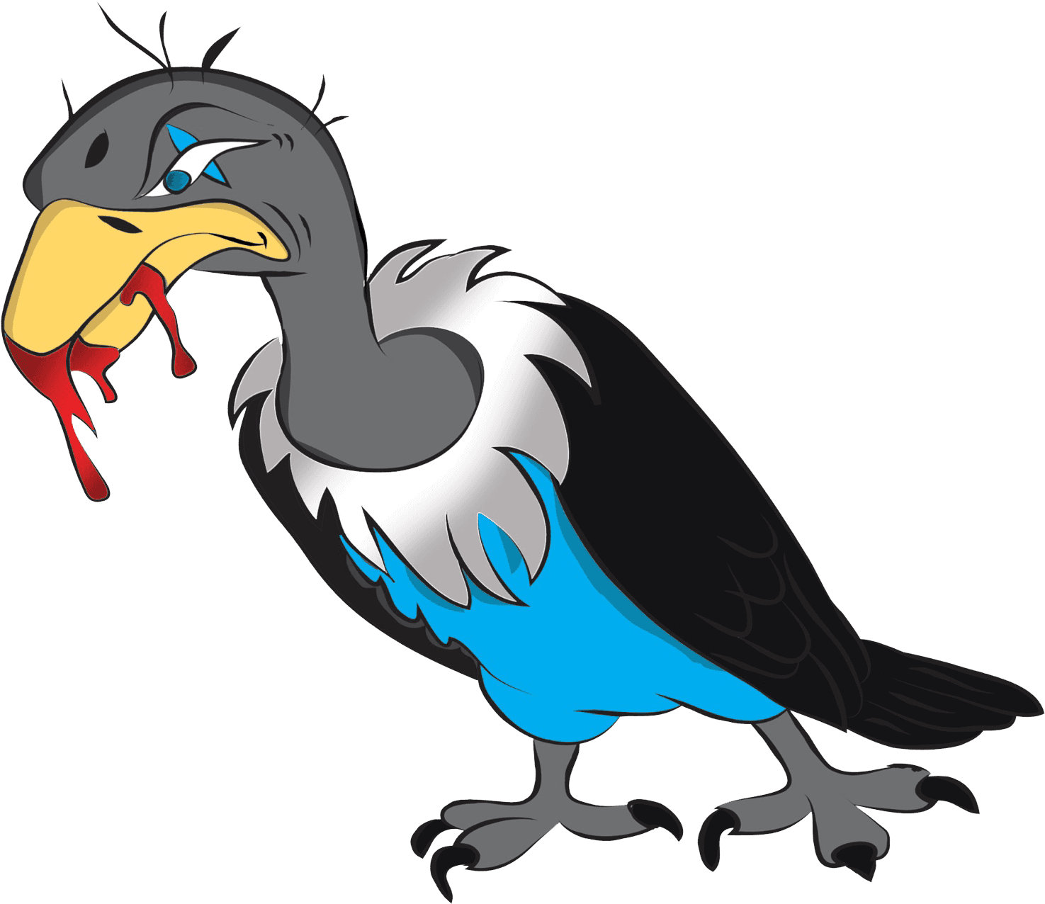 Atlanta Falcon That Looks Like A Vulture - Transparent PNG Free Download | PNGio
