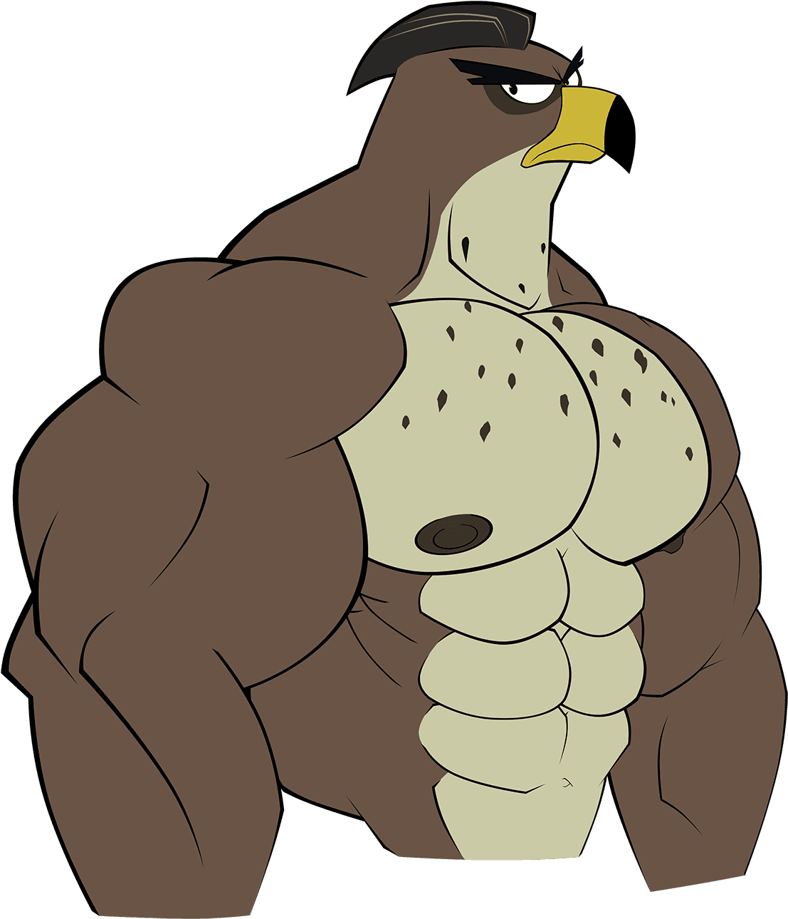 Falcon Clipart Muscle - Falcon Graves Muscle - Transparent PNG Free Download | PNGio