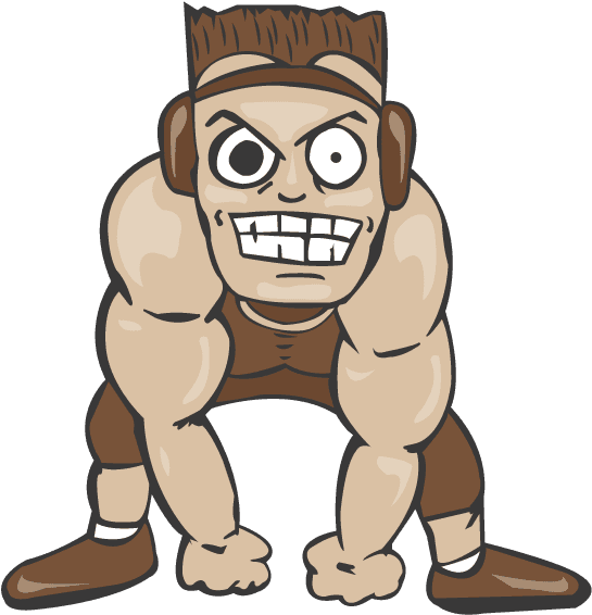 Falcon Clipart Wrestling - Varsity Wrestling Mylar Balloon - Transparent PNG Free Download | PNGio