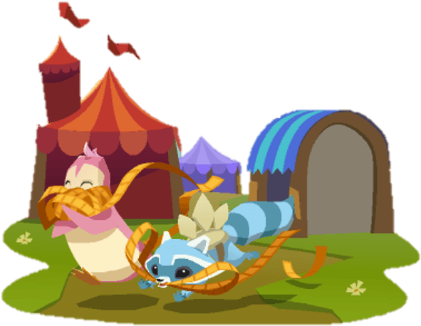 Snowflake Arctic Wolf Summer Carnival Coyote Falcon - Graduation Gown Animal Jam - Transparent PNG Free Download | PNGio