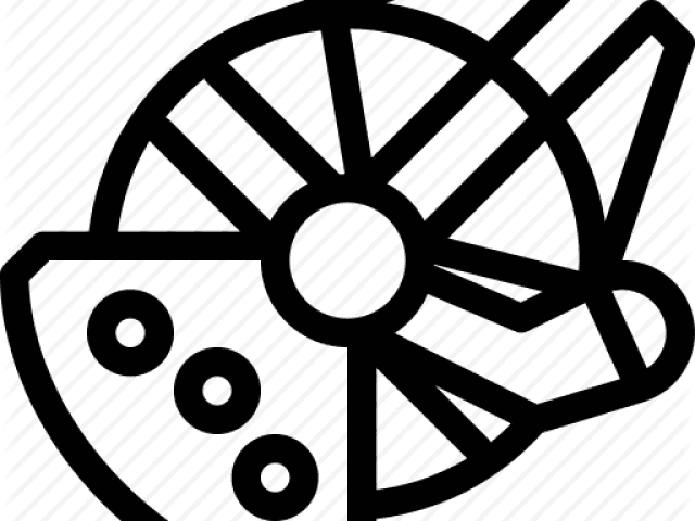 Star Wars Clipart Millenium Falcon - Clip Art - Transparent PNG Free Download | PNGio