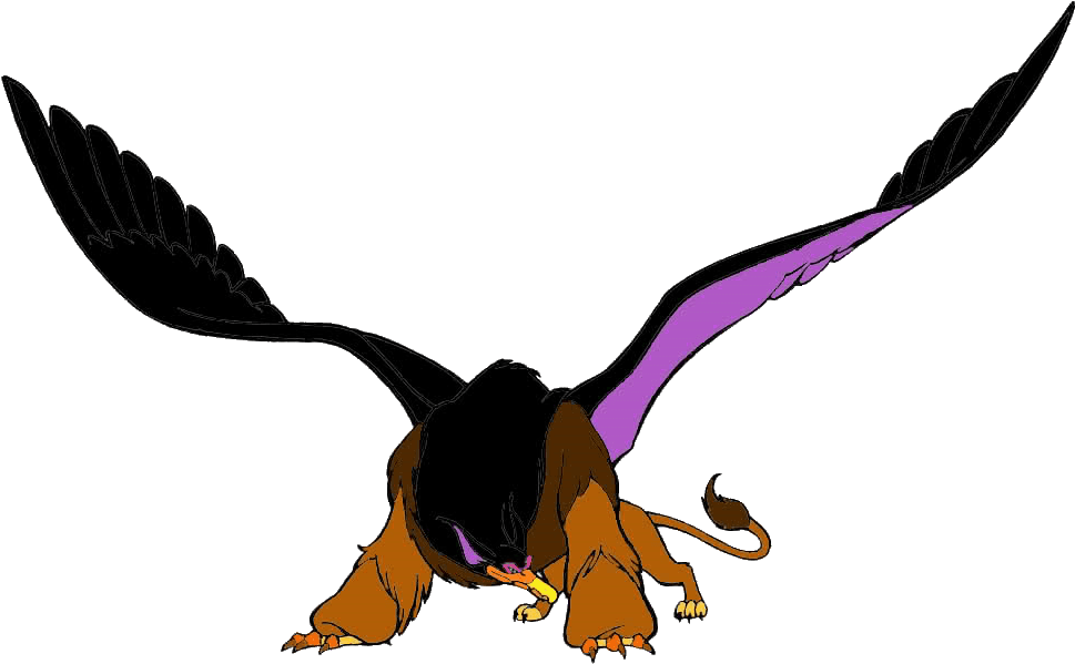 Falcon Clipart Evil Bird - Quest For Camelot Griffin - Transparent PNG Free Download | PNGio