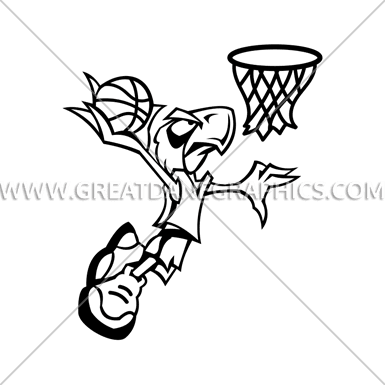 Cartoon Basketball Falcon - Cartoon Basketball Falcon - Transparent PNG Free Download | PNGio