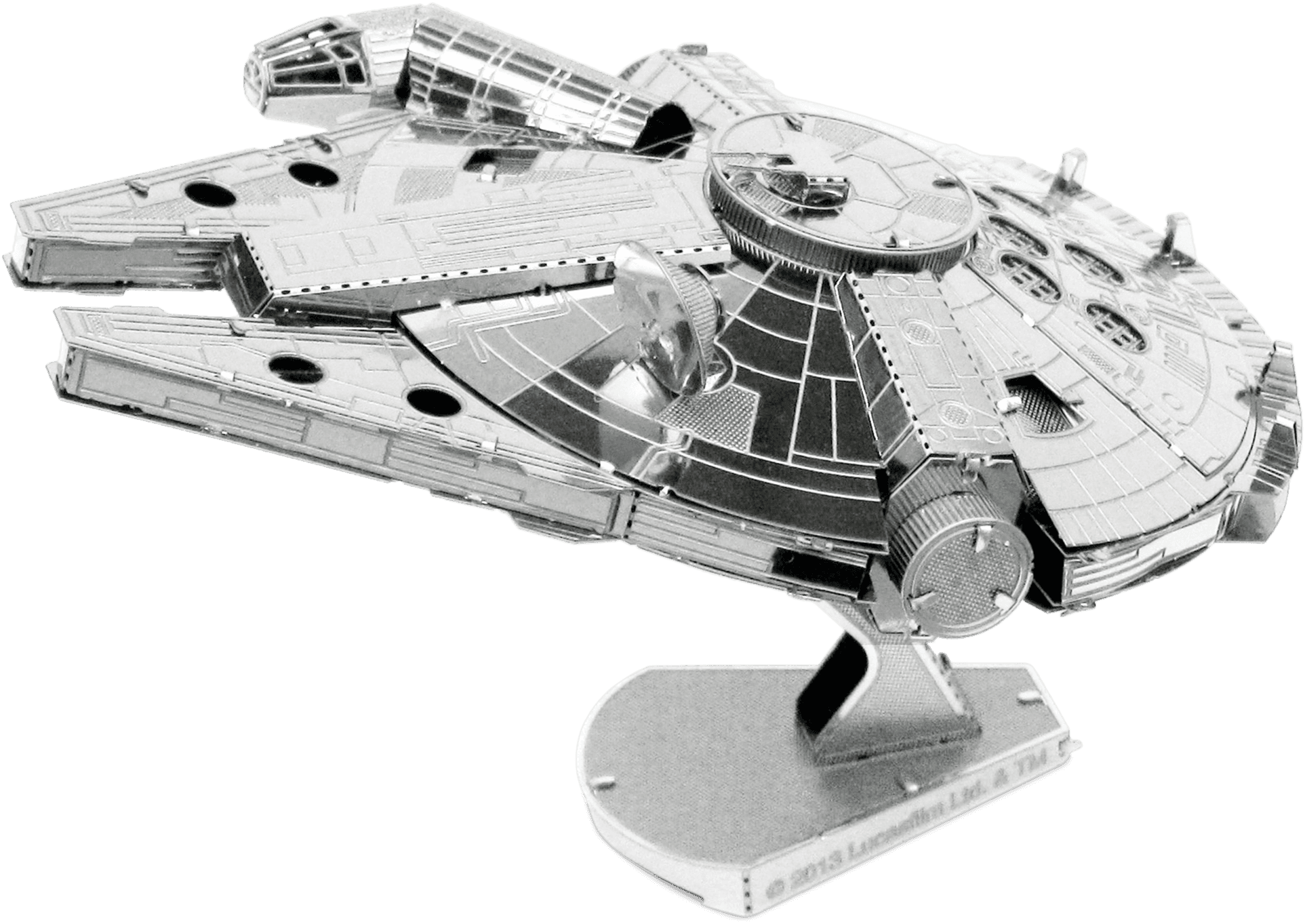 Metal Earth Star War Millennium Falcon - Metal Earth Millennium Falcon - Transparent PNG Free Download | PNGio