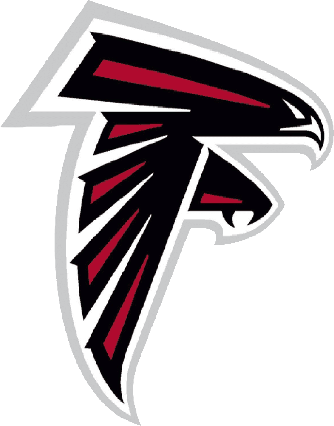Images Of The Atlanta Falcons Football Logos - Atlanta Falcons Logo Png - Transparent PNG Free Download | PNGio