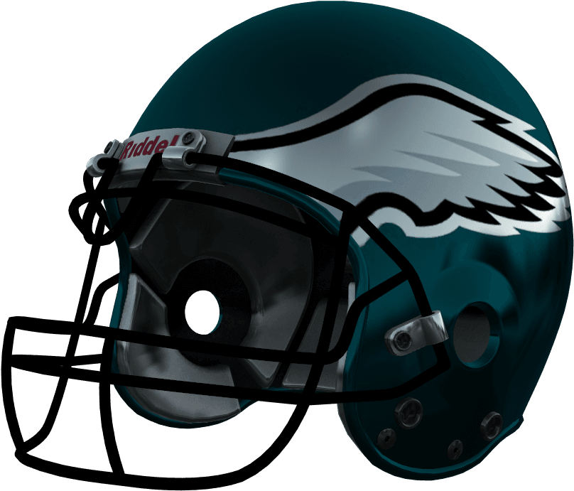 Philadelphia Eagles, Philadelphia Eagles - Football Helmet Falcons Png - Transparent PNG Free Download | PNGio