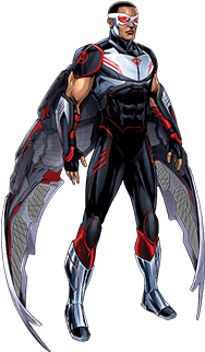 Avengers Ultron Revolution Falcon - Transparent PNG Free Download | PNGio